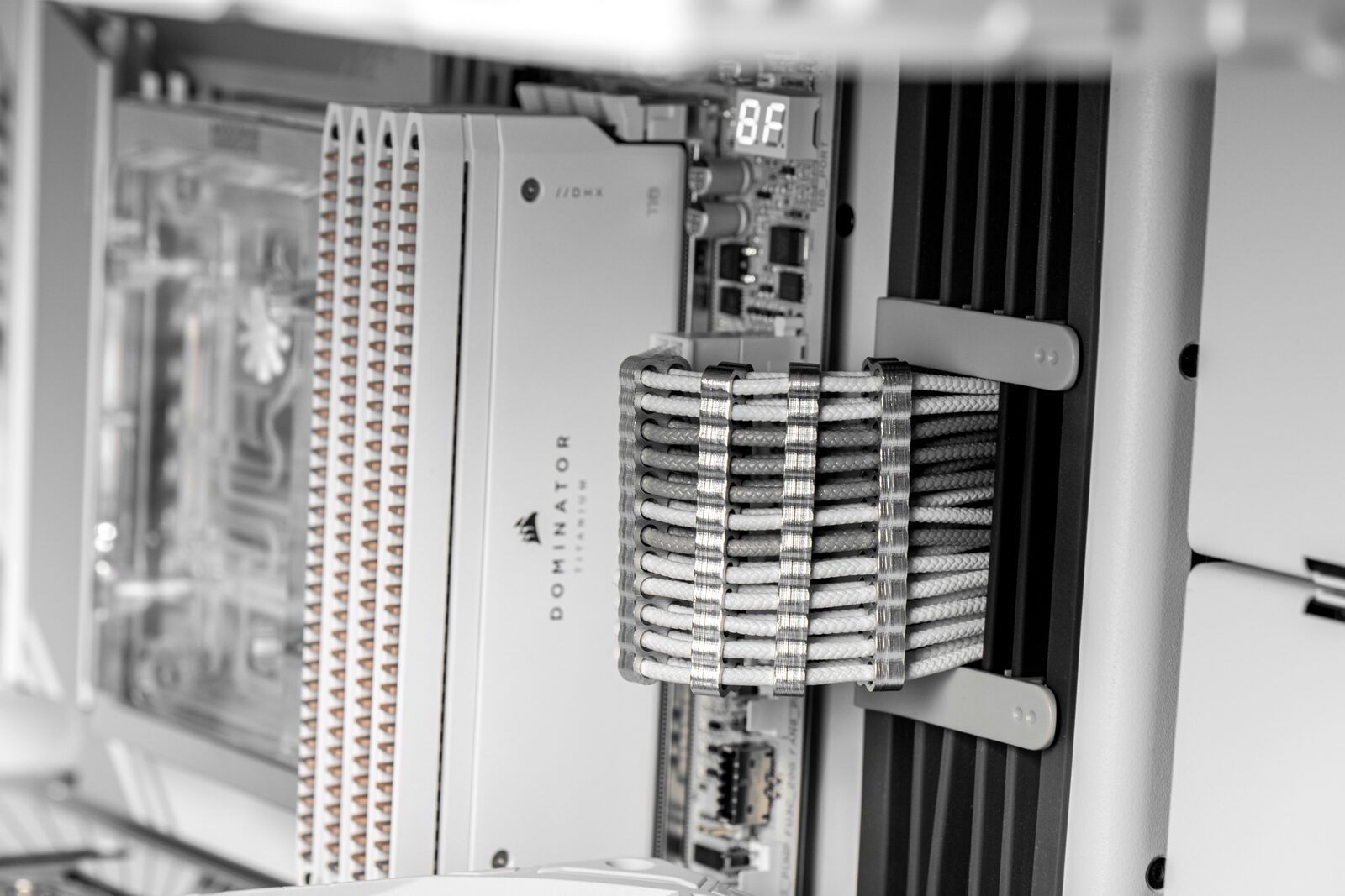 Rows of server racks